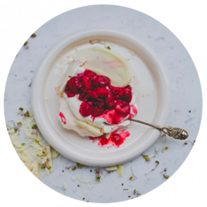 Tarte citron framboise